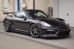 Porsche Cayman schwarz Keramikversiegelung